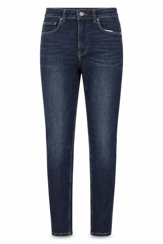 Zara Womens Blue Cotton Skinny Jeans Size 8 L26 in Regular Zip