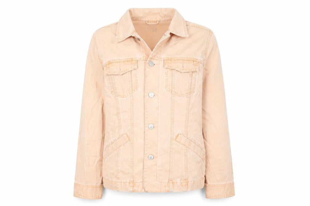 Montego Womens Orange Jacket Size 12 Button