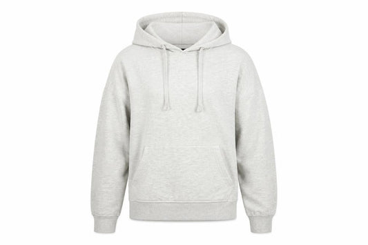 New Look Womens Grey Cotton Pullover Hoodie Size S Pullover - Oversized
