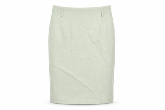 Betty Barclay Womens Green Polyester Straight & Pencil Skirt Size 14 Zip - Lined