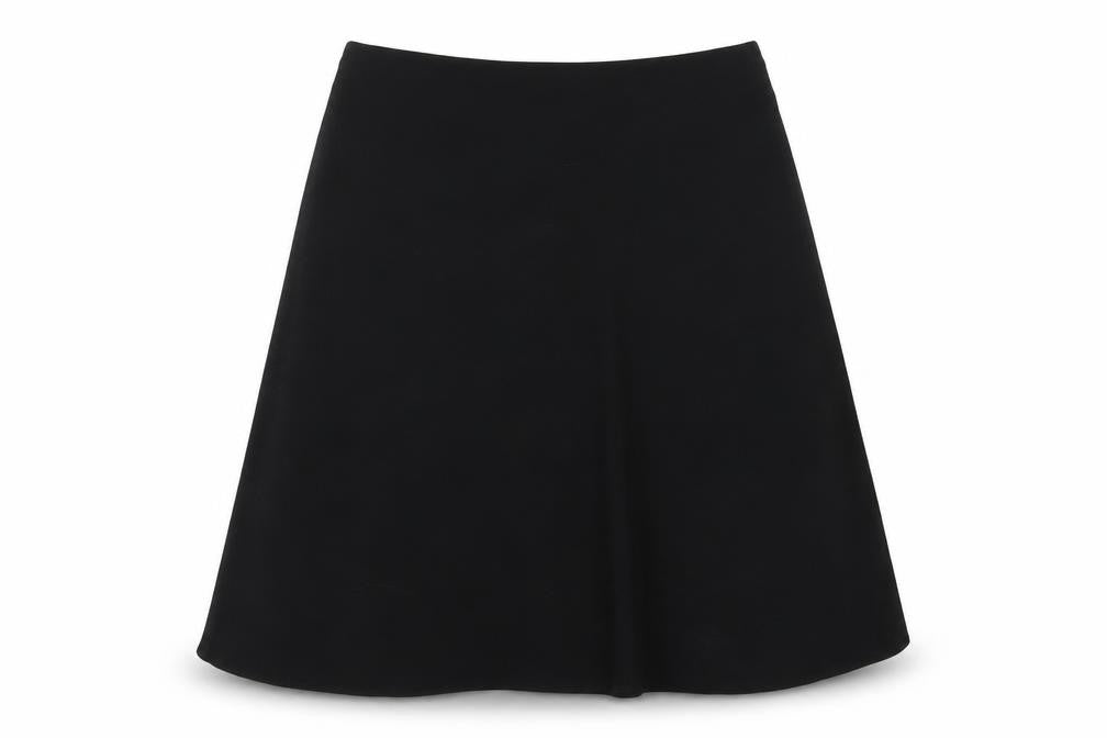 Marks & Spencer Womens Beige Polyethylene A-Line Skirt Size 10