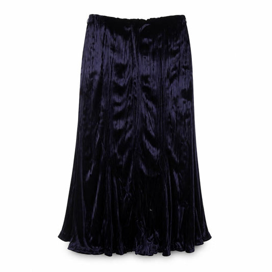 J. Taylor Womens Blue Polyester A-Line Skirt Size 12