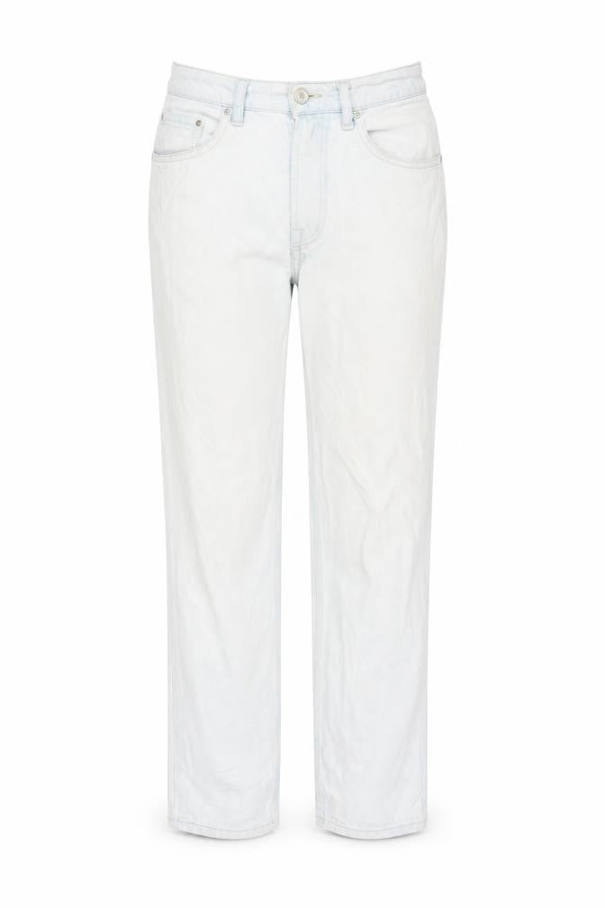 Zara Womens Blue Cotton Straight Jeans Size 30 in L29 in Regular Zip - Pockets