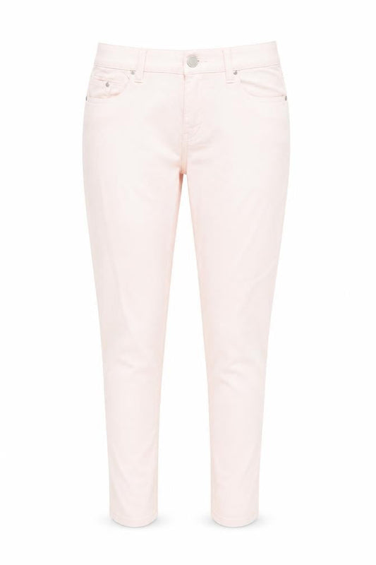 New Look Womens Pink Cotton Skinny Jeans Size 12 L28 in Regular Zip - Pockets