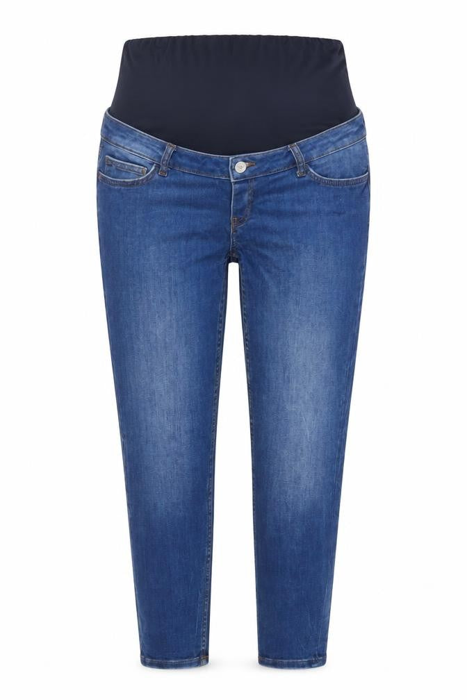 Zara Womens Blue Cotton Skinny Jeans Size L L26 in Regular Button