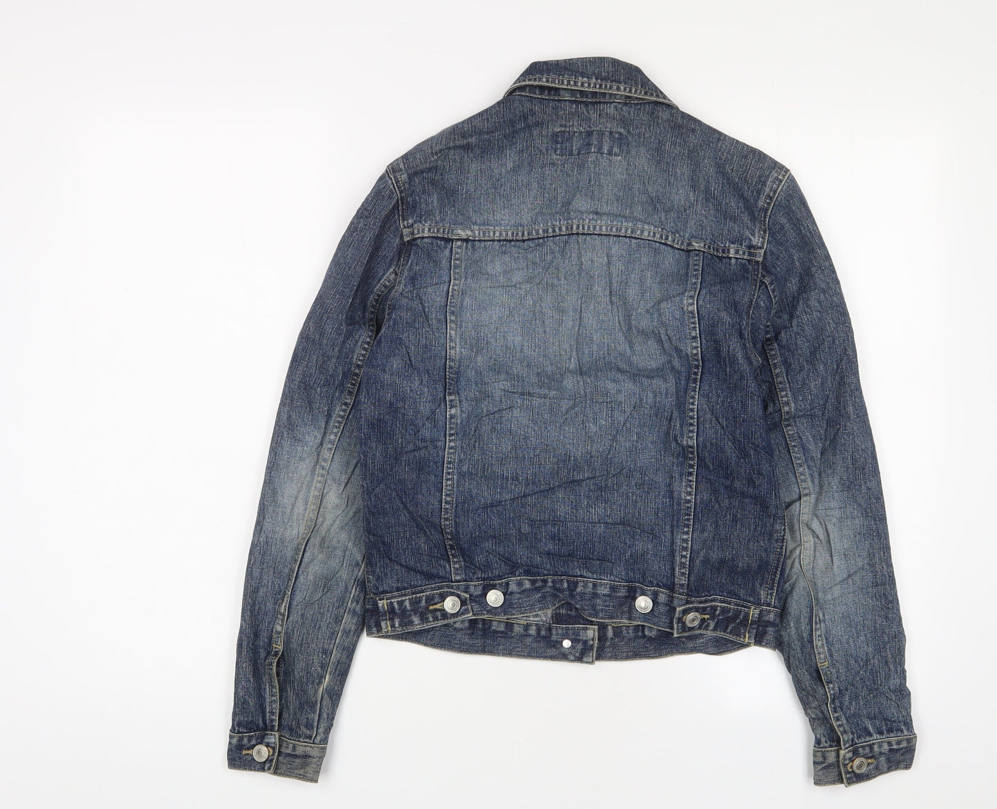 NEXT Womens Blue Jacket Size 8 Button