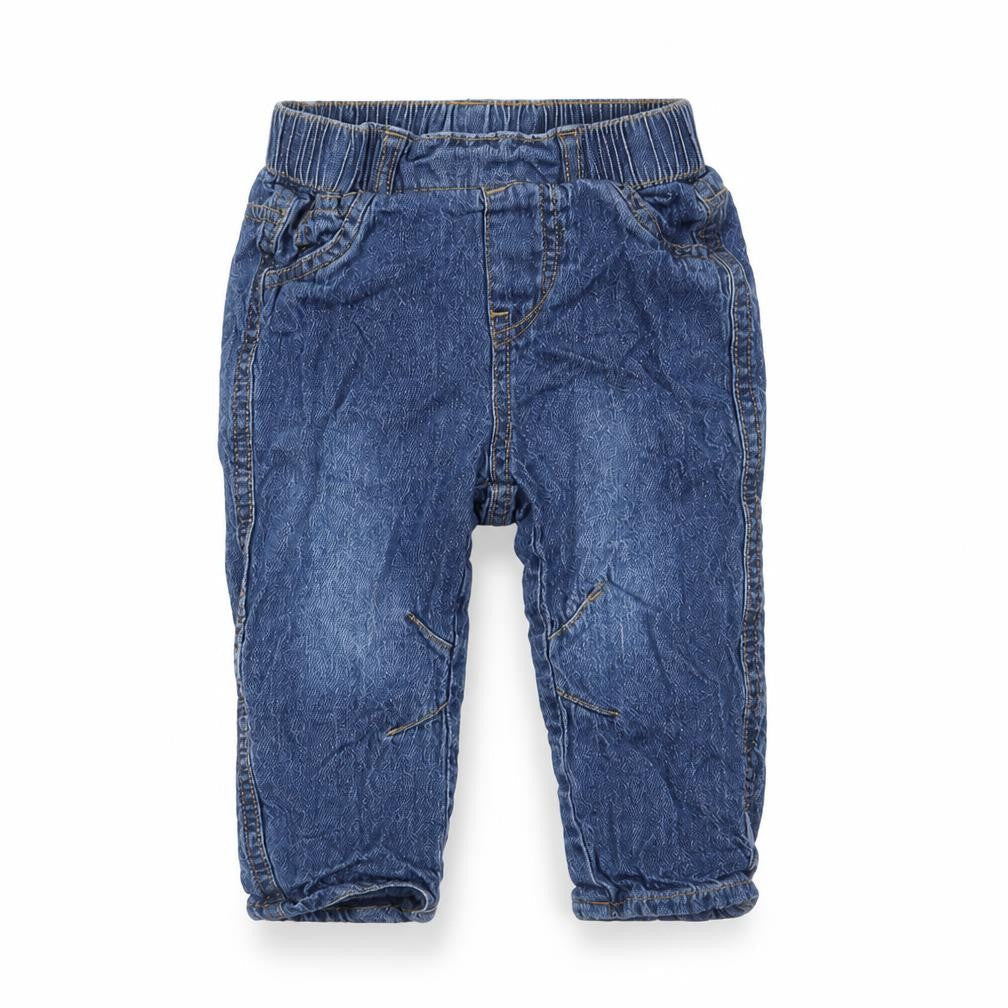 George Boys Blue Cotton Capri Jeans Size 6-9 Months Pullover