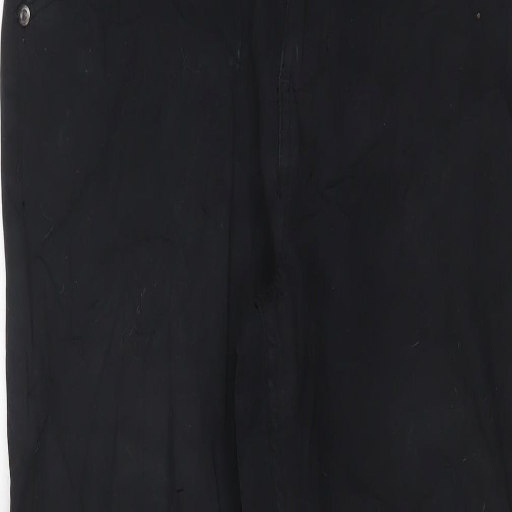 Paidnfull. Mens Black Cotton Straight Jeans Size M L30 in Regular Zip