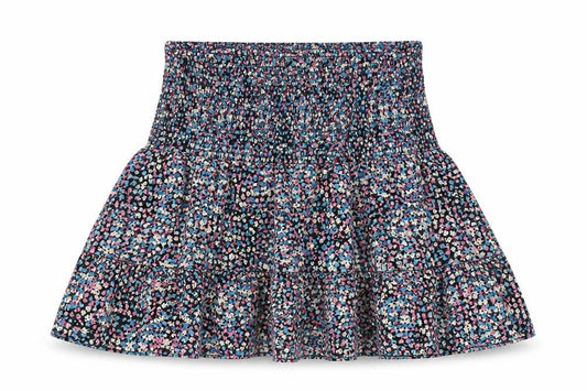 Only Womens Multicoloured Floral Polyester Pleated Skirt Size 10
