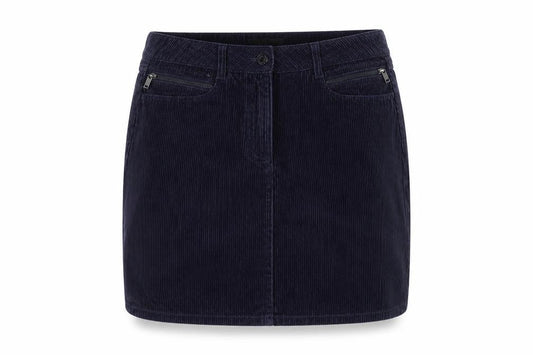 Next Womens Purple Cotton A-Line Skirt Size 12 Zip