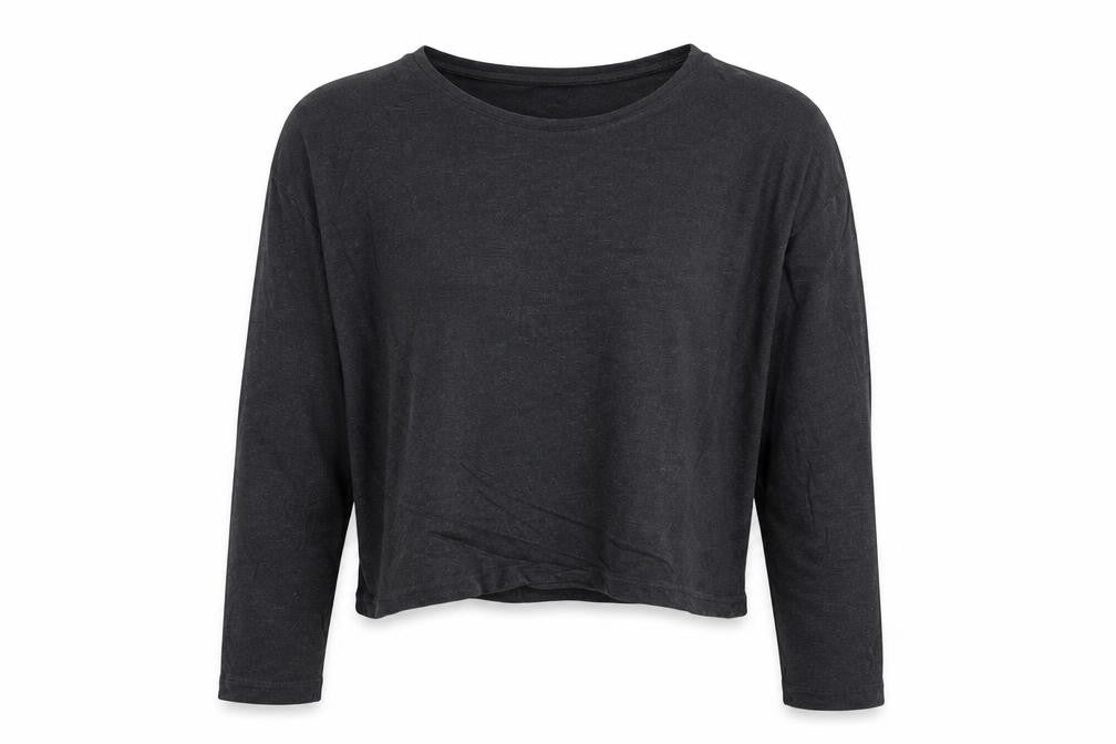 H&M Womens Grey Viscose Basic T-Shirt Size XS Round Neck