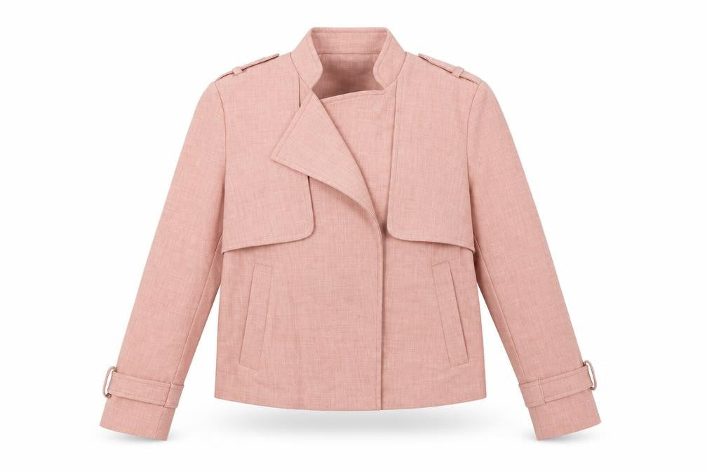River Island Womens Pink Jacket Size 8 - Open