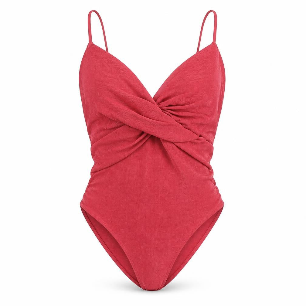 Zara Womens Pink Polyester Bodysuit One-Piece Size M Snap