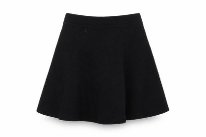 River Island Womens Black Acrylic A-Line Skirt Size 8