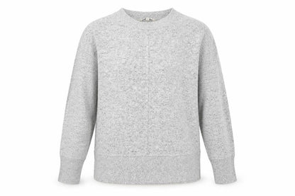 Next Womens Grey Round Neck Viscose Pullover Jumper Size 10