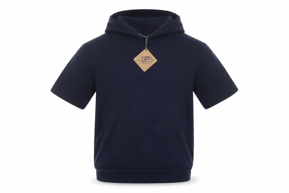 Kangoroo Boys Blue Polyester Pullover Hoodie Size 11-12 Years Pullover