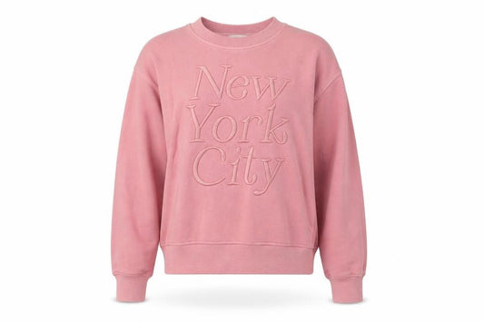 Marks and Spencer Womens Pink Cotton Pullover Sweatshirt Size XS Pullover