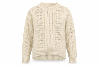 New Look Womens Beige Mock Neck Acrylic Pullover Jumper Size S