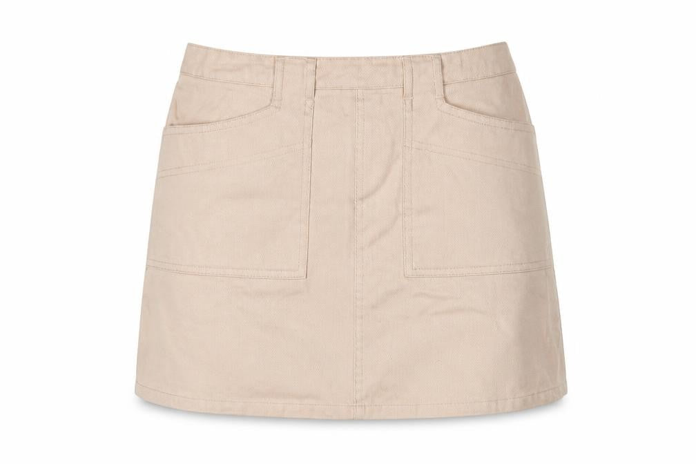 BDG Womens Pink Cotton Mini Skirt Size L Zip