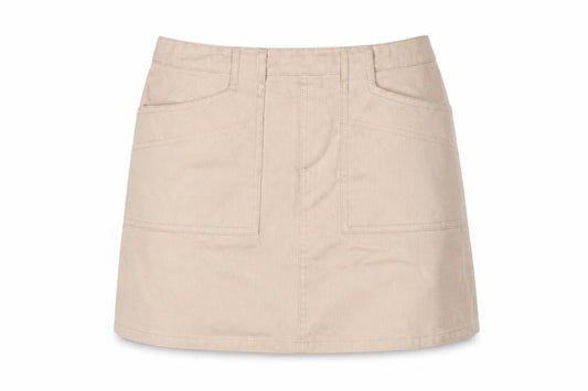 BDG Womens Pink Cotton Mini Skirt Size L Zip