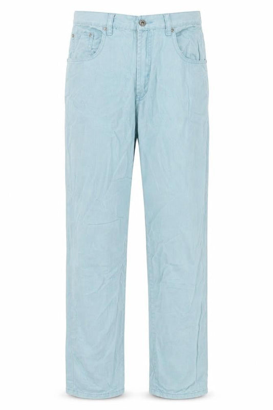 Western Trading Womens Blue Cotton Straight Jeans Size 12 L30 in Regular Zip