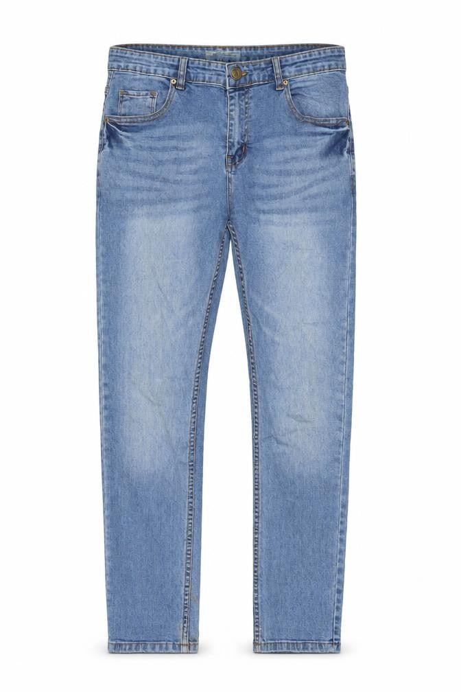 Denaz Womens Blue Cotton Skinny Jeans Size 30 in L30 in Regular Zip