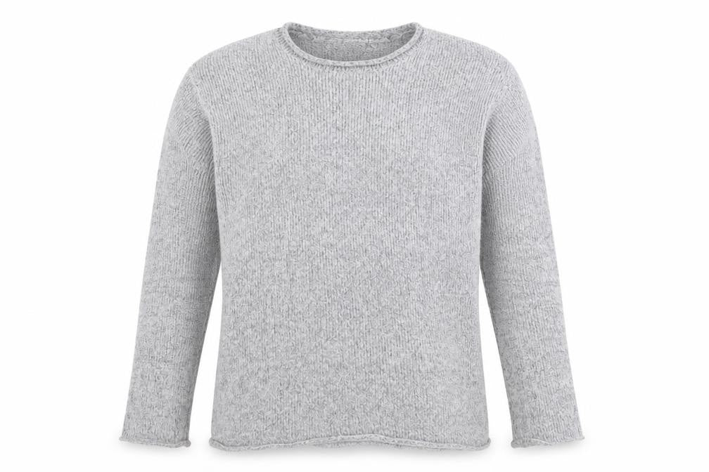 Divided by H&M Womens Grey Round Neck Polyester Pullover Jumper Size S