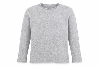 Divided by H&M Womens Grey Round Neck Polyester Pullover Jumper Size S