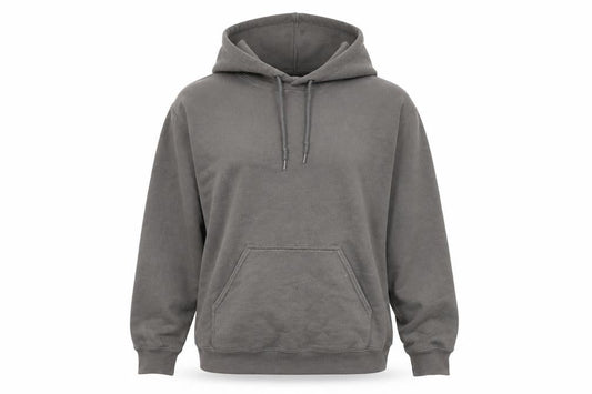 Missy Empire Womens Grey Cotton Pullover Hoodie Size 6 Pullover