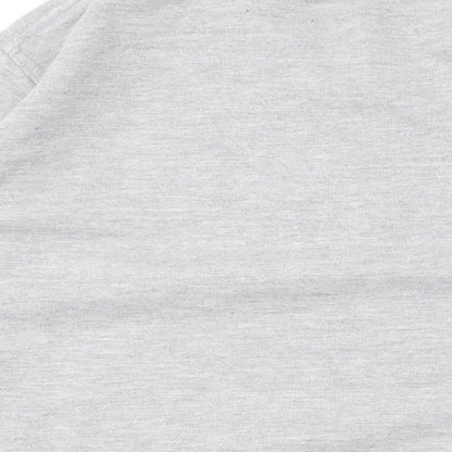 Stars & Stripes Mens Grey Cotton Pullover Sweatshirt Size S - Logo