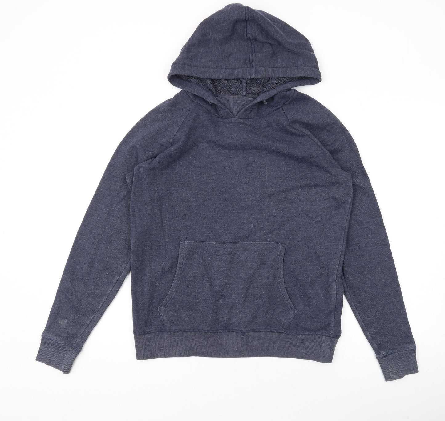NEXT Womens Blue Cotton Pullover Hoodie Size 10 Pullover