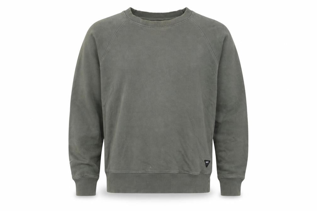 Realm & Empire Mens Green Cotton Pullover Sweatshirt Size S