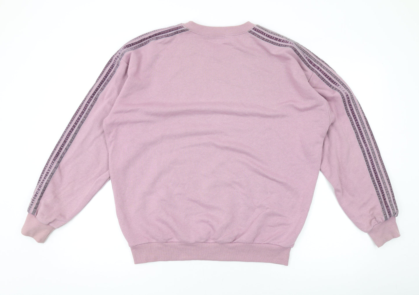 Pull&Bear Womens Purple Cotton Pullover Sweatshirt Size M Pullover