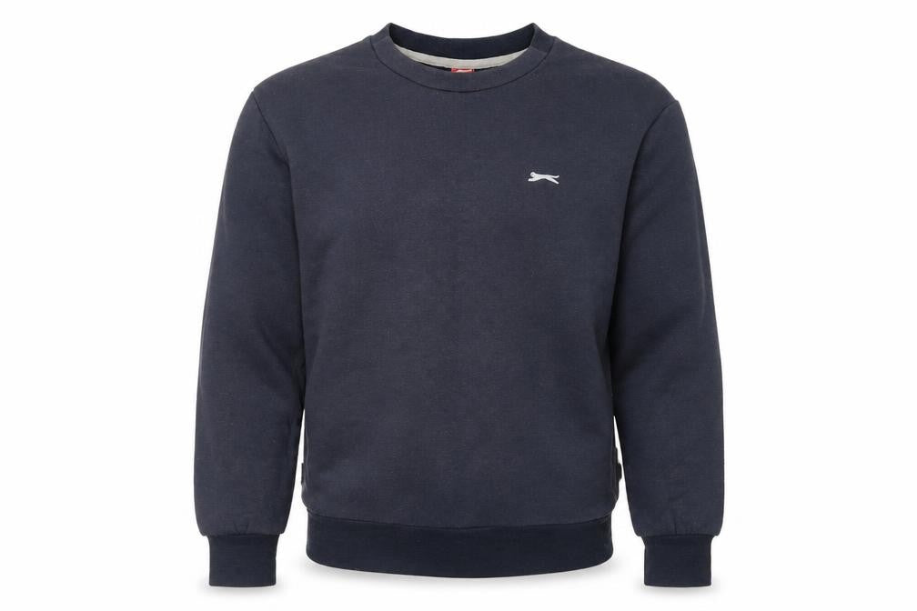 Slazenger Boys Blue Cotton Pullover Sweatshirt Size 13 Years Pullover