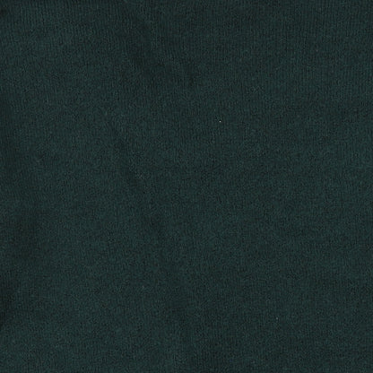 &et Womens Green V-Neck Acrylic Pullover Jumper Size 10