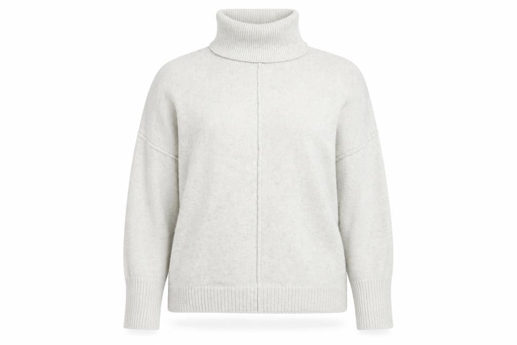 Missguided Womens Grey Roll Neck Polyester Pullover Jumper Size 6