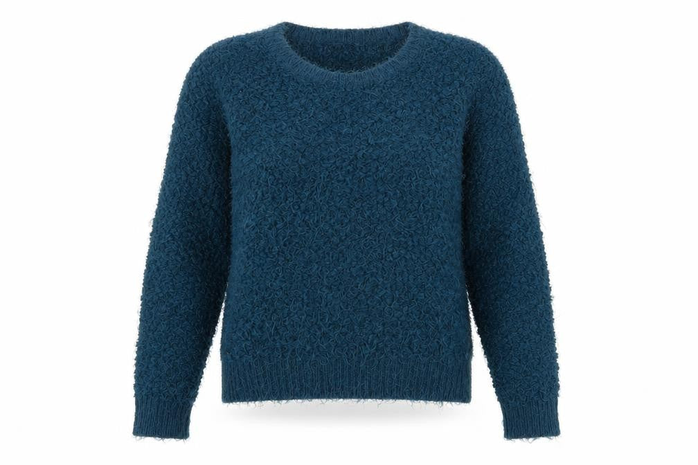 Dorothy Perkins Womens Blue Round Neck Polyester Pullover Jumper Size 12