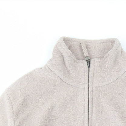 Marks & Spencer Womens Beige Jacket Size 8 Zip - Pockets