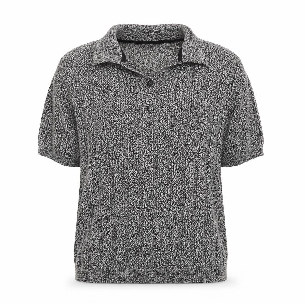 River Island Womens Grey Collared Viscose Pullover Jumper Size M