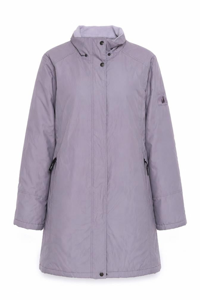 Jack Murphy Womens Purple Jacket Coat Size 12 Zip - Zip Pockets