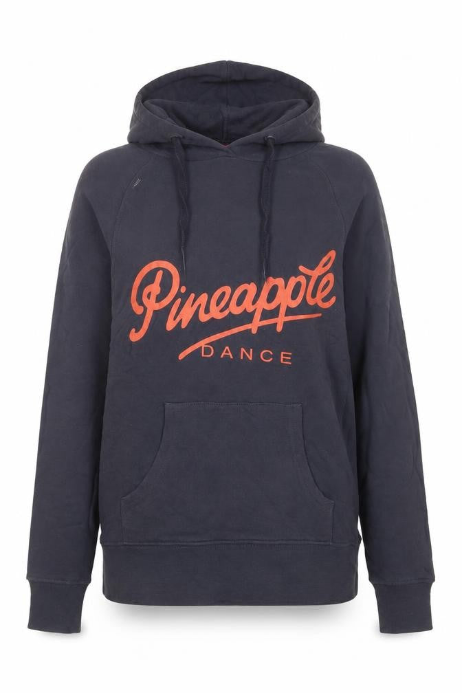 Pineapple Womens Grey Cotton Pullover Hoodie Size XS Pullover