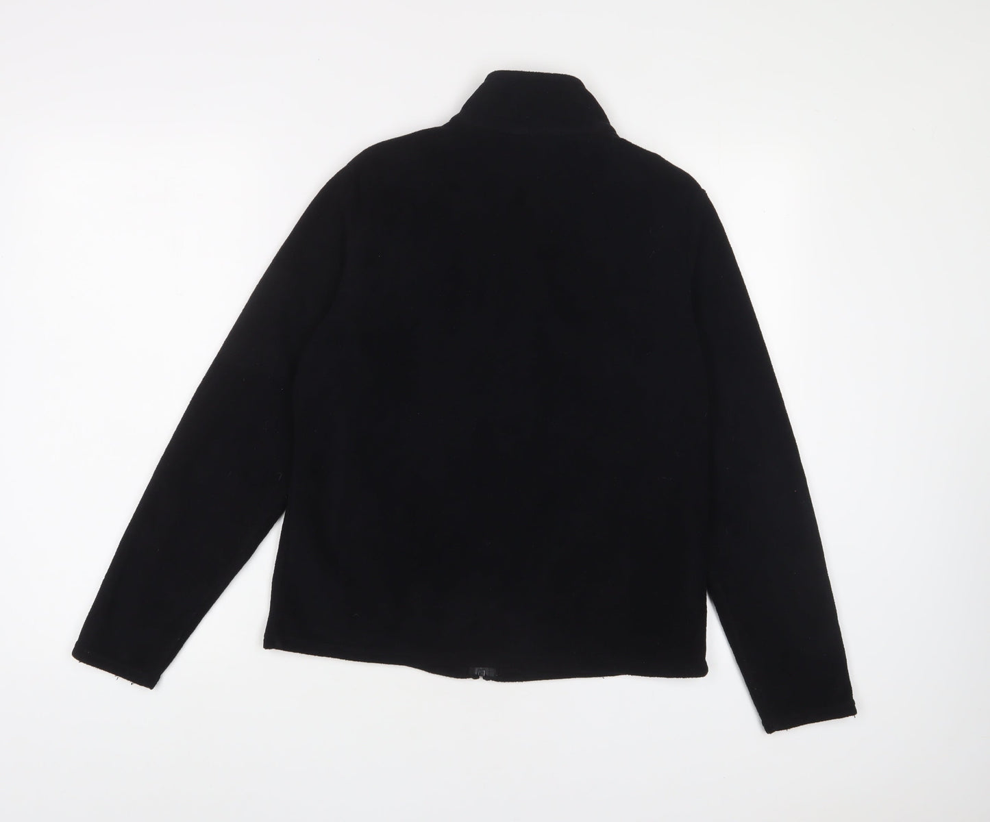 Marks and Spencer Womens Black Jacket Size 14 Zip