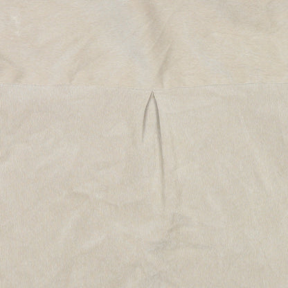 Zara Womens Beige Cotton Basic Button-Up Size XS Collared
