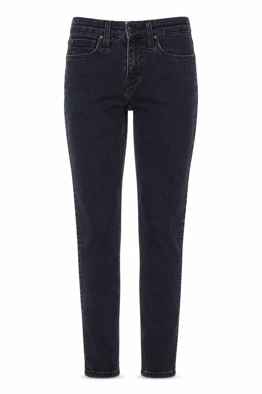 Lee Womens Blue Cotton Skinny Jeans Size 25 in L31 in Regular Zip