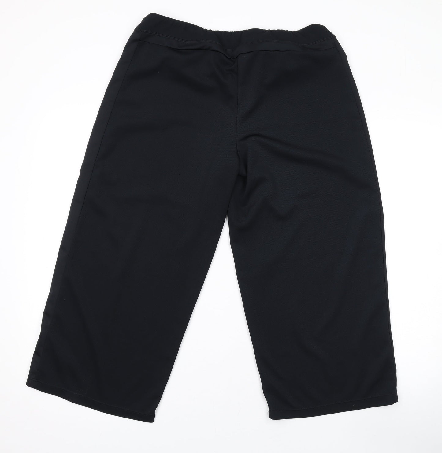 Avia Womens Black Polyester Trousers Size L L22 in Regular