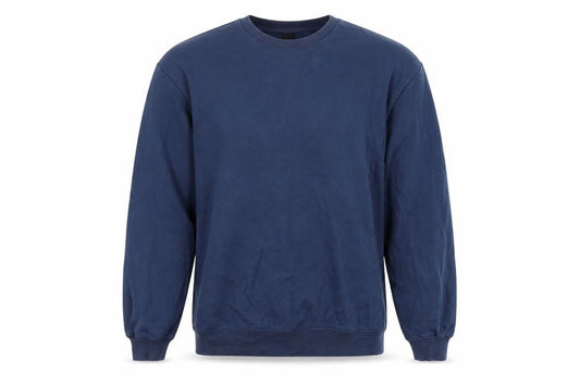 H&M Mens Blue Cotton Pullover Sweatshirt Size L