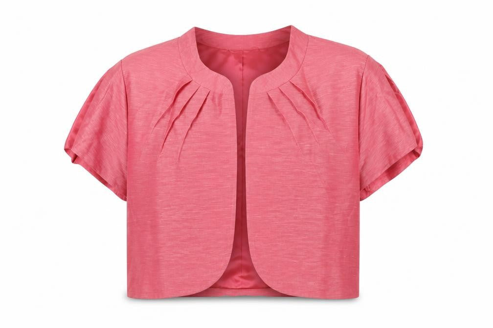 Country Casuals Womens Pink Jacket Size 18 Hook & Eye