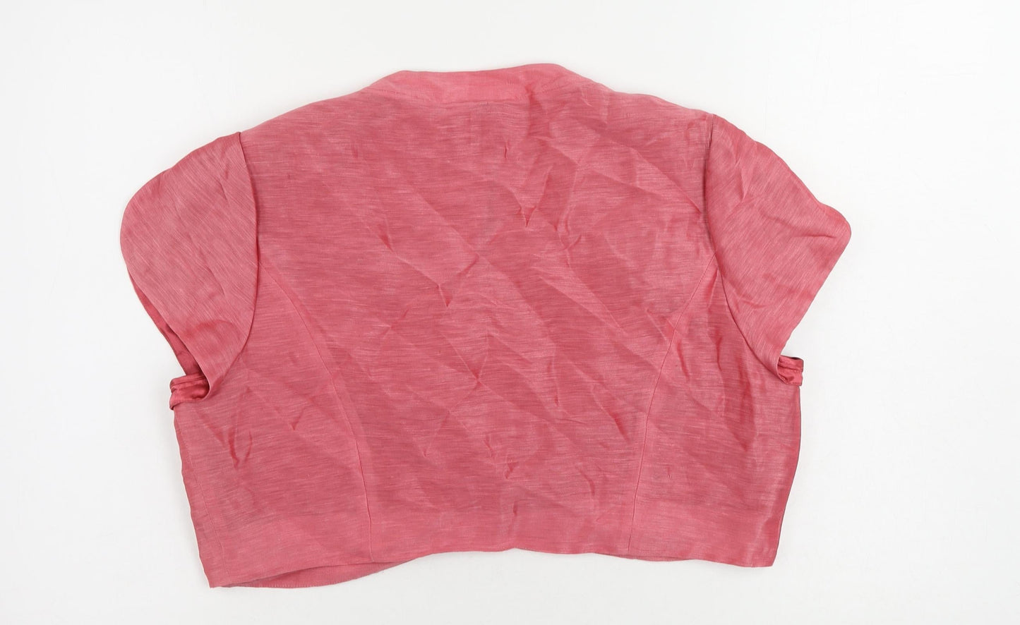 CC Womens Pink Jacket Size 18 Hook & Eye