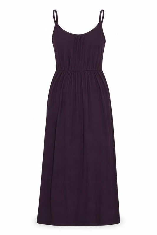 H&M Womens Purple Polyester Maxi Size M Round Neck Pullover