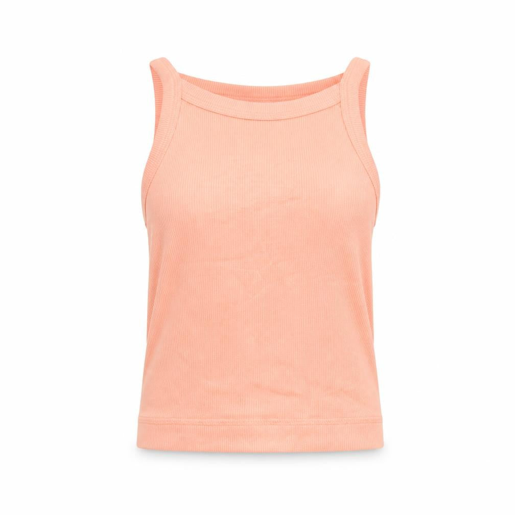 Marks & Spencer Womens Pink Cotton Basic Tank Size XS Round Neck